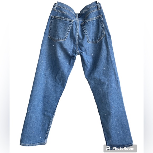Gap Cheeky Straight Studded / Jeweled Jeans in Size 27 / 4 - Picture 2 of 6